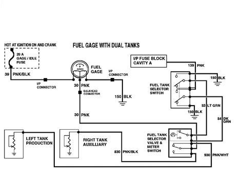 chevy c10 fuel gauge wiring diagram 